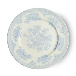 Burleigh Blue Asiatic Pheasants Medium Plate 8 3/4 in- Plates