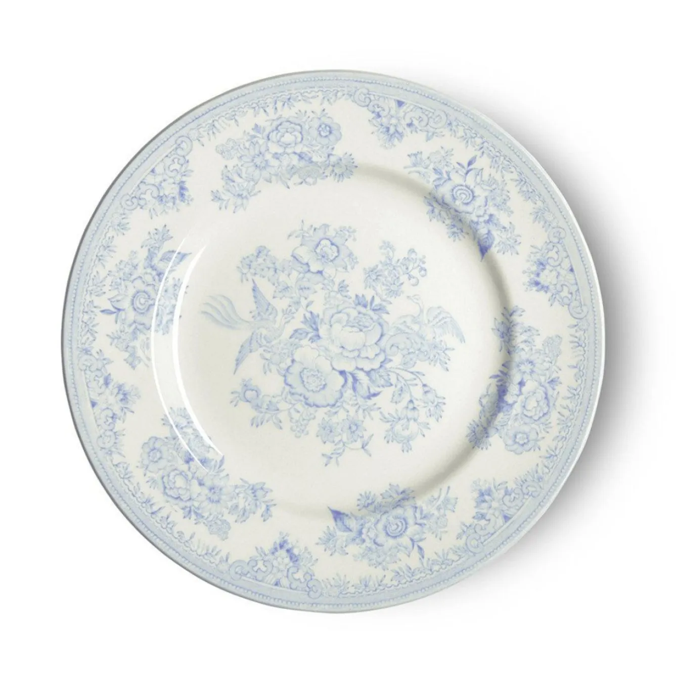 Burleigh Blue Asiatic Pheasants Small Plate 7 in- Plates