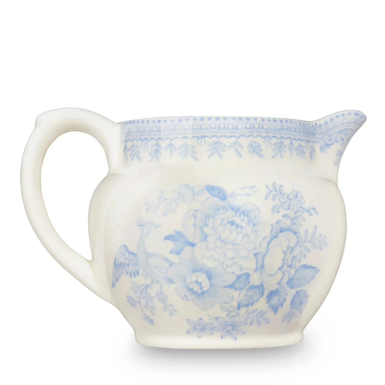 Burleigh Blue Asiatic Pheasants Sm. Dutch Jug Creamer- Jugs
