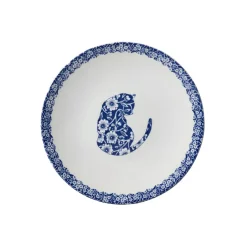 Burleigh Blue Calico Cat 7in Small Plate- Plates