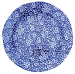 Burleigh Blue Calico 7 1/2 in Small Plate- Plates