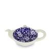 Burleigh Blue Calico Small  Teapot Tray- Tea|Tea Bag Tidys