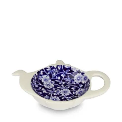 Burleigh Blue Calico Small Teapot Tray- Tea|Tea Bag Tidys