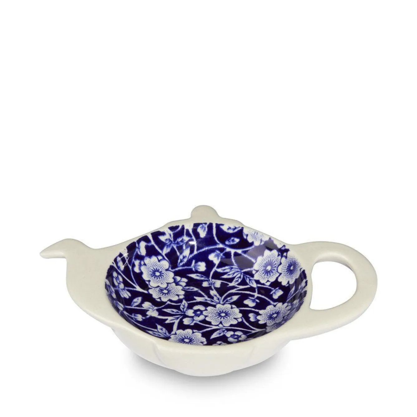 Burleigh Blue Calico Small Teapot Tray- Tea|Tea Bag Tidys