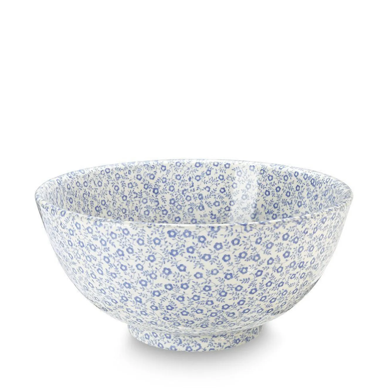 Burleigh Blue Felicity Medium Footed Bowl- Bowls & Dishes