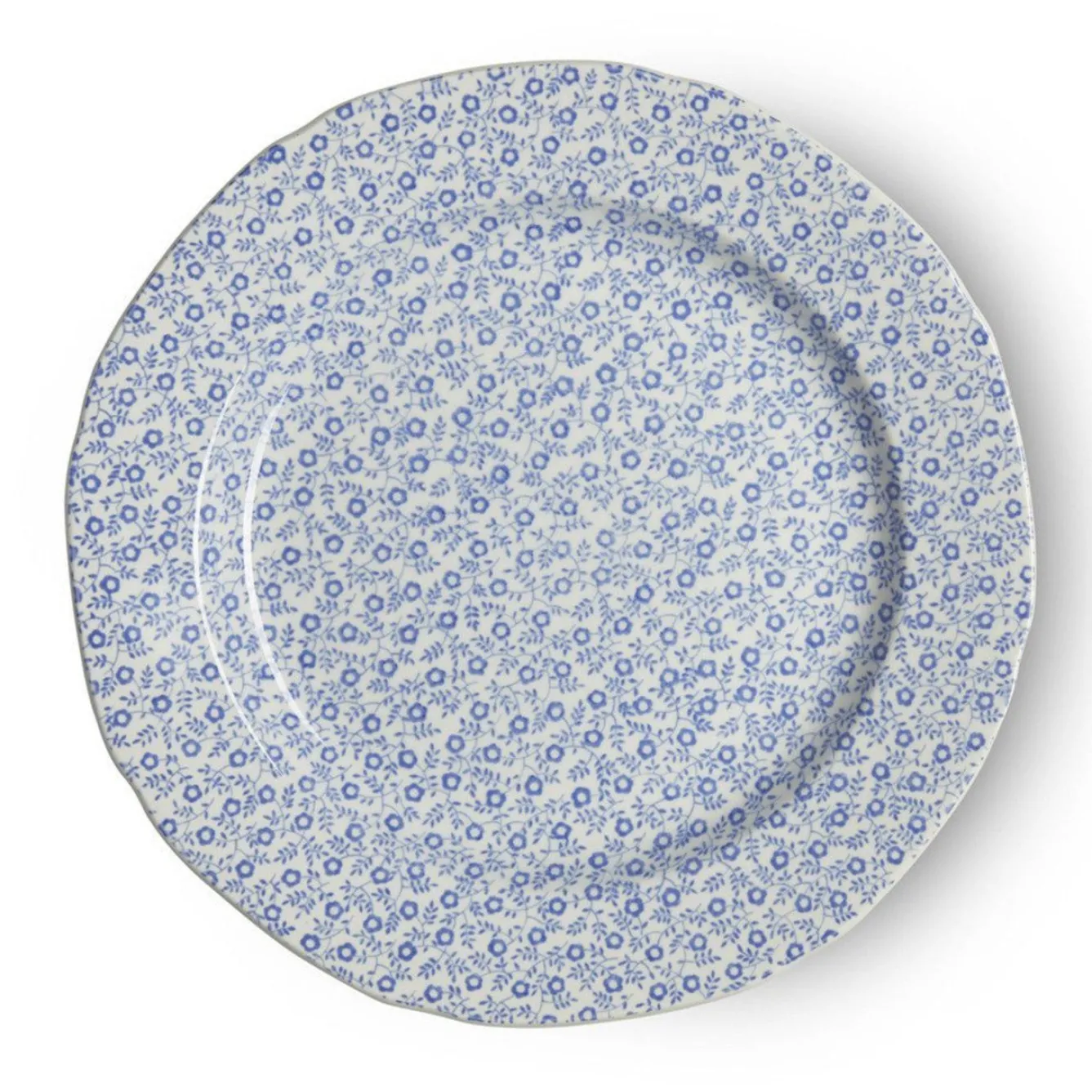 Burleigh Blue Felicity Medium Plate 8 1/2 in- Plates