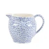 Burleigh Blue Felicity Sm. Dutch Jug Creamer- Jugs