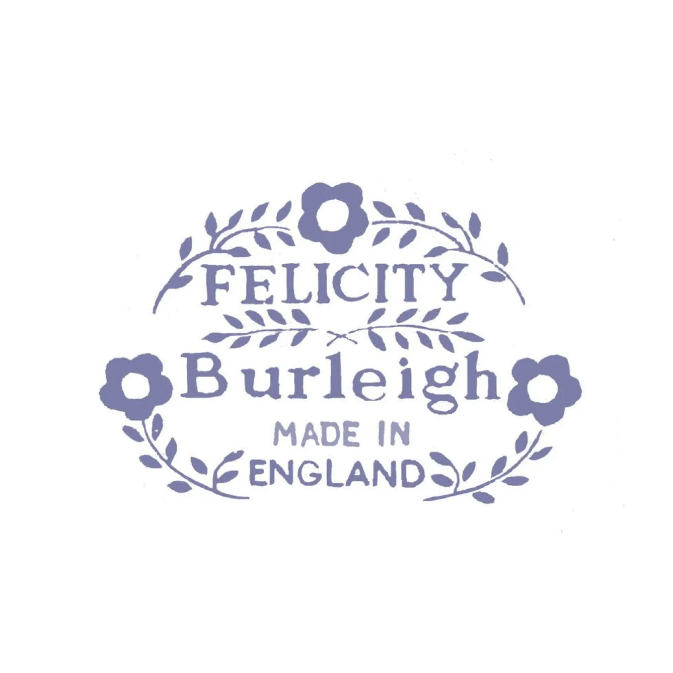Burleigh Blue Felicity 2 Tier Cake Stand- Serving Plates & Boards