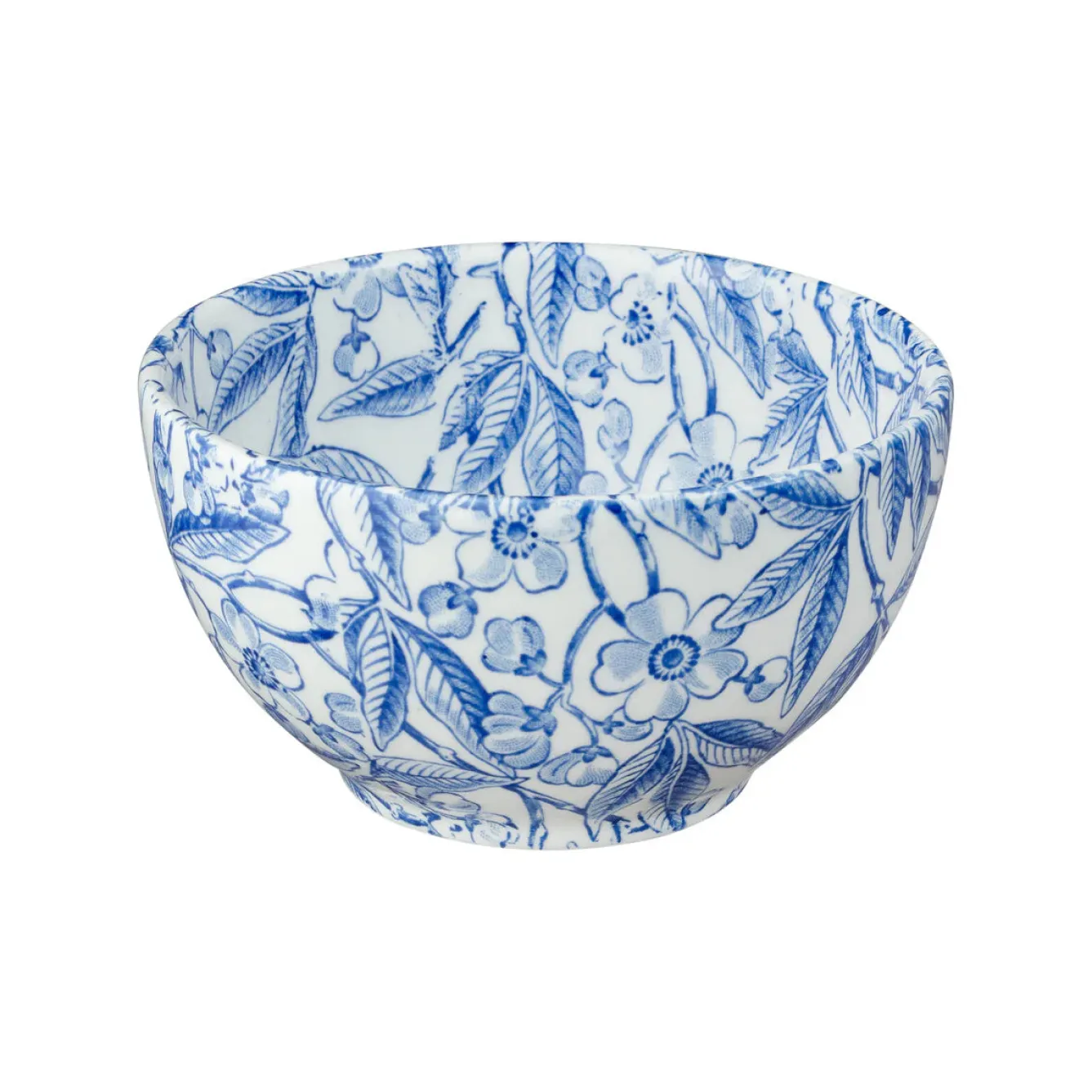 Burleigh Blue Prunus Mini Footed Bowl - 4.75in/12cm- Bowls & Dishes