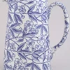 Burleigh Blue Prunus Small Tankard Jug- Jugs