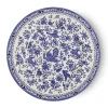 Burleigh Blue Regal Peacock Large Plate 10 in- Plates