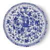 Burleigh Blue Regal Peacock Medium Plate 8 3/4 in- Plates