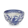 Burleigh Blue Regal Peacock Mini Footed Bowl - 4.75in/12cm- Bowls & Dishes