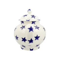 Emma Bridgewater Blue Star 4 Mug Teapot Boxed- Tea|Teapots