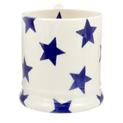 Emma Bridgewater Blue Star 1/2 Pint Mug- Blues