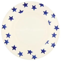 Emma Bridgewater Blue Star 10 1/2 Plate- Plates