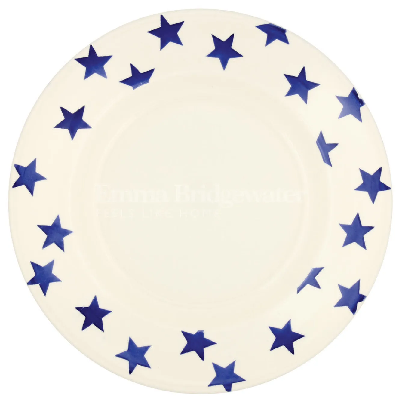 Emma Bridgewater Blue Star 10 1/2 Plate- Plates