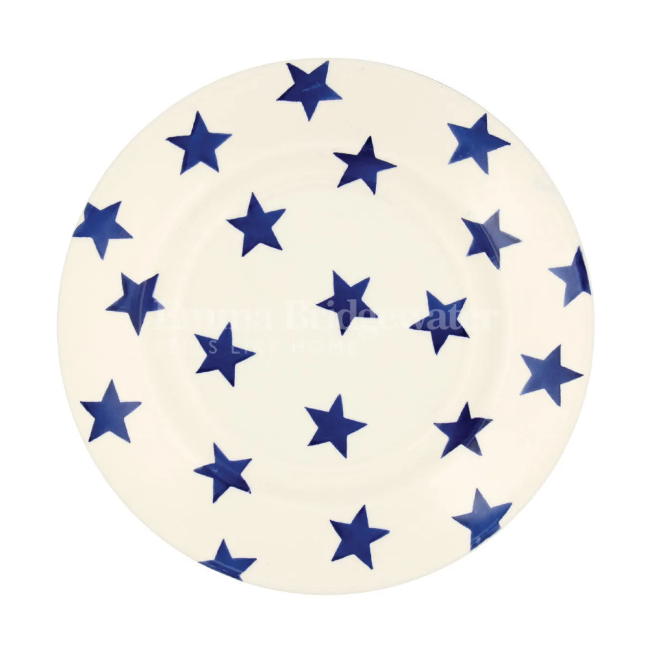 Emma Bridgewater Blue Star 8 1/2 Plate- Plates