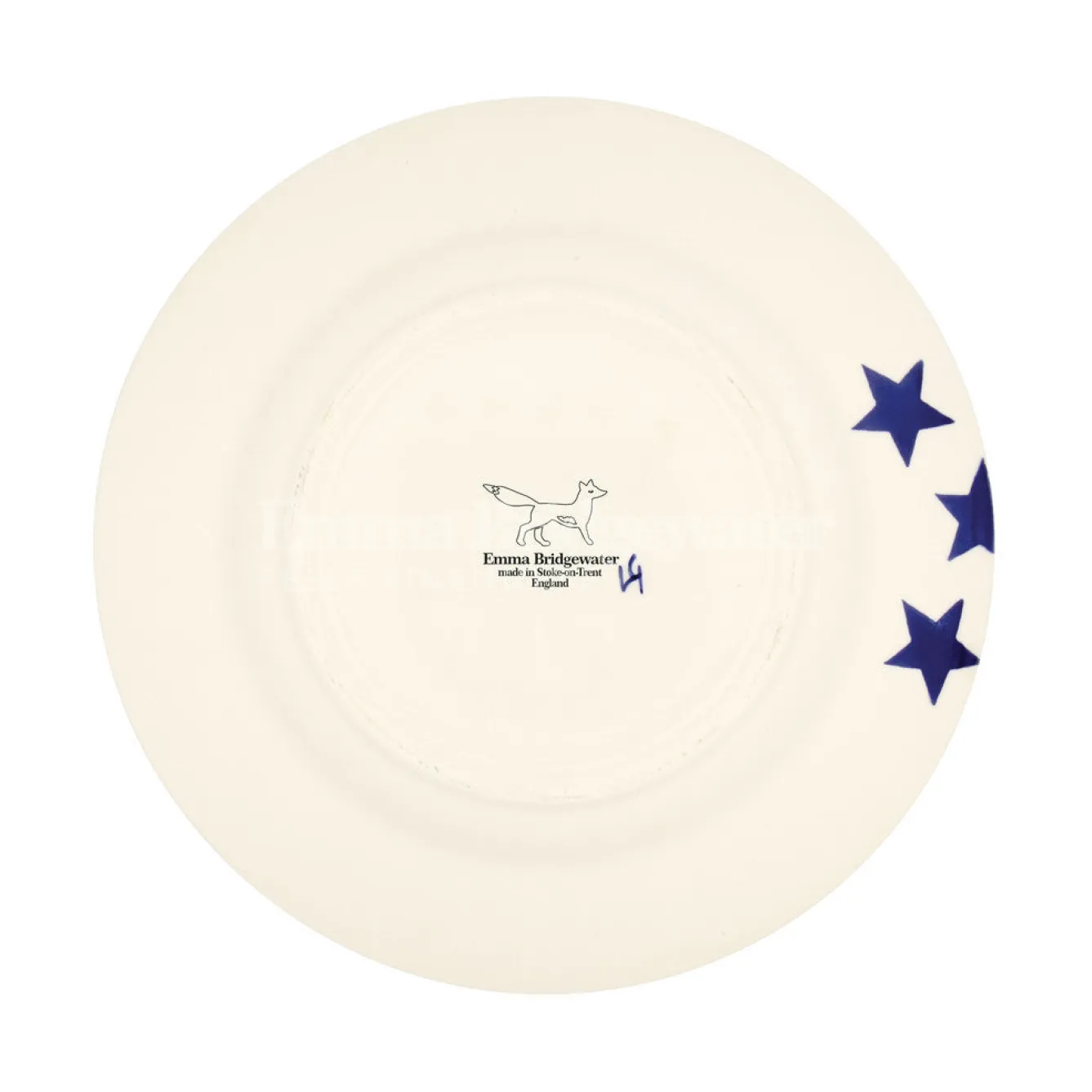 Emma Bridgewater Blue Star 8 1/2 Plate- Plates