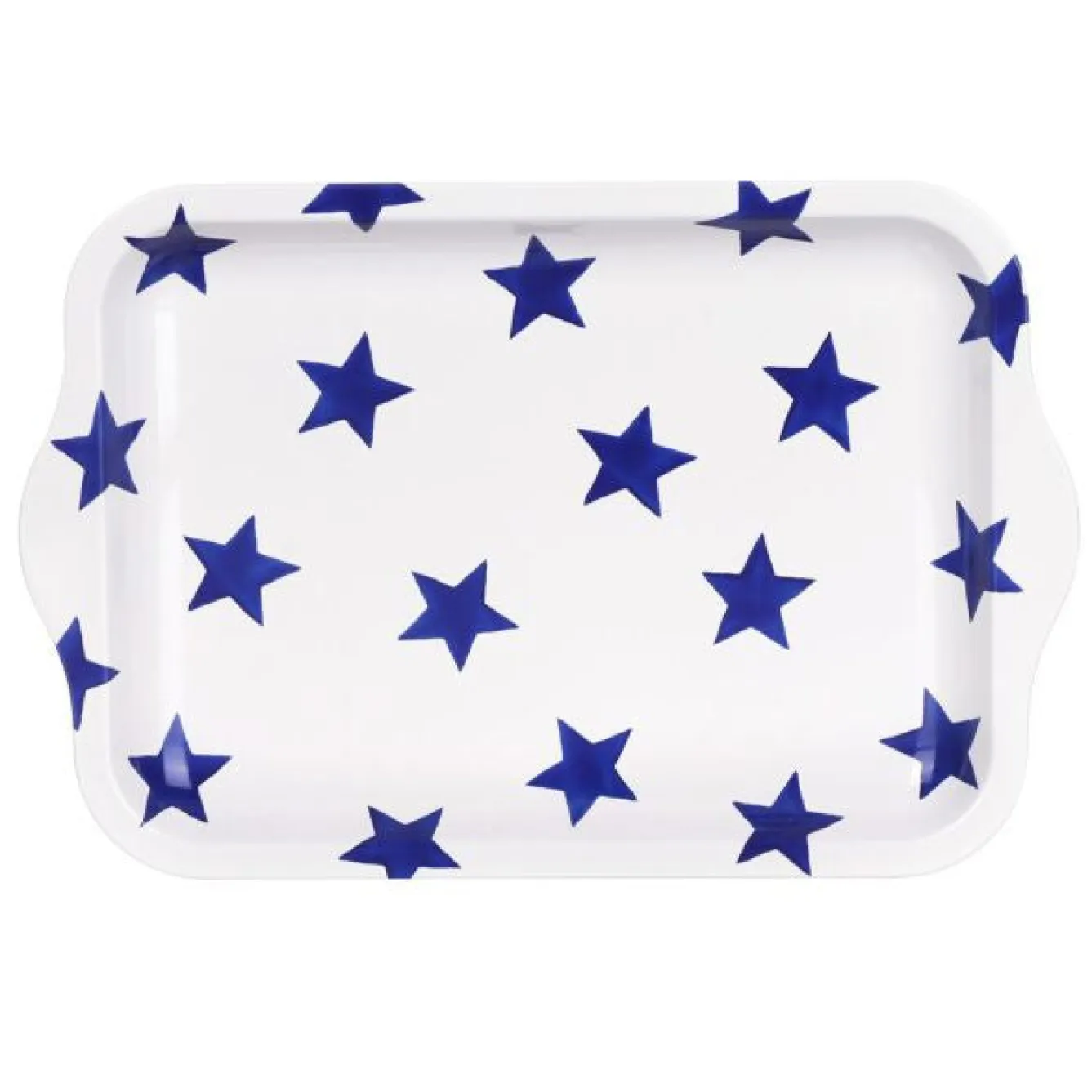 Emma Bridgewater Blue Stars Small Tin Tray- Trays|Trays
