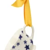 Emma Bridgewater Blue Star Tiny Teacup Boxed- Christmas Decorations