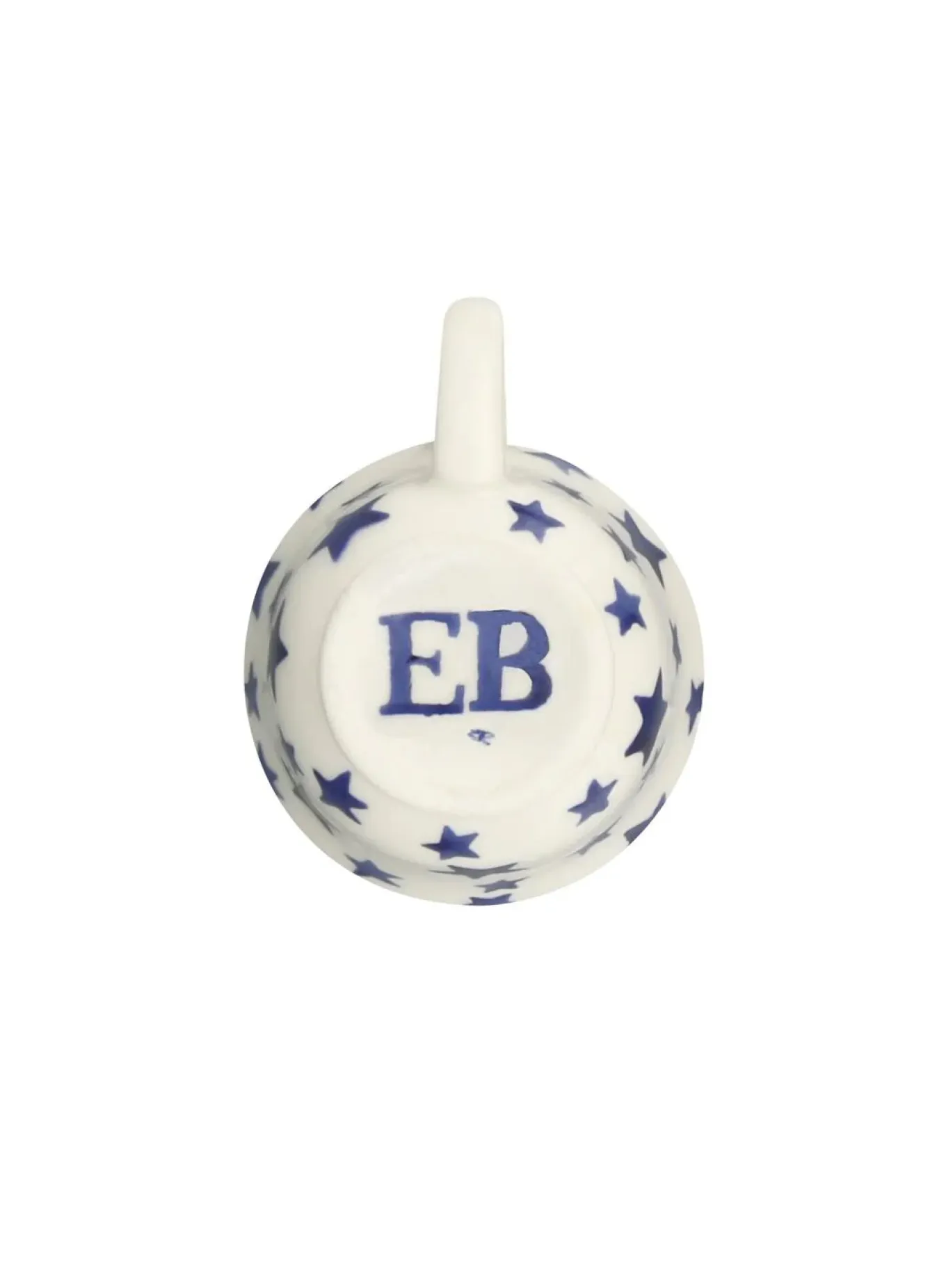 Emma Bridgewater Blue Star Tiny Teacup Boxed- Christmas Decorations