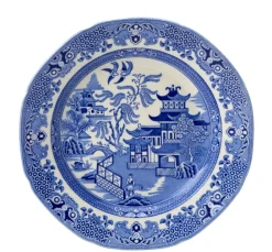 Burleigh Blue Willow Plate 8 1/2 in- Plates