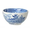 Burleigh Blue Willow Small Sugar Bowl - 3.75in/9.5cm- Tea|Bowls & Dishes