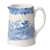 Burleigh Blue Willow Small Tankard Jug- Jugs