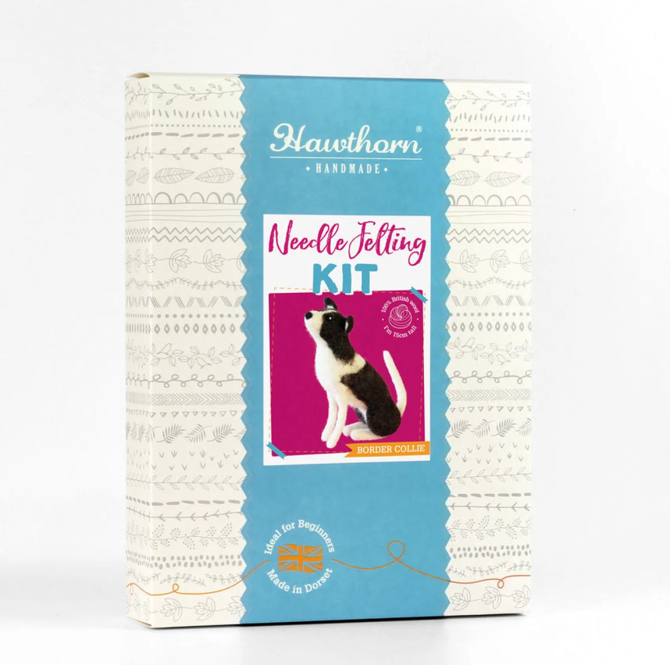 Hawthorn Handmade Border Collie Needle Felting Kit- Crafts