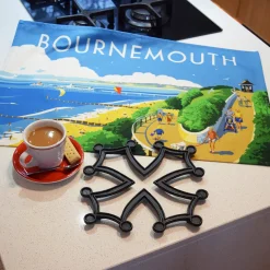 Town Towels Bournemouth Tea Towel- Tea|Tea Towels