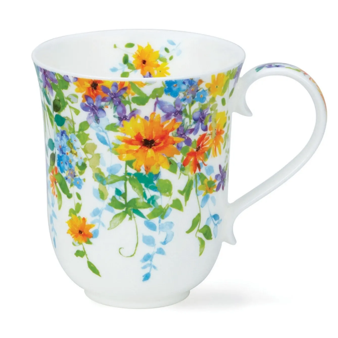 Dunoon Braemar Trailing Flowers Mugs- Tea|Flowers & Garden