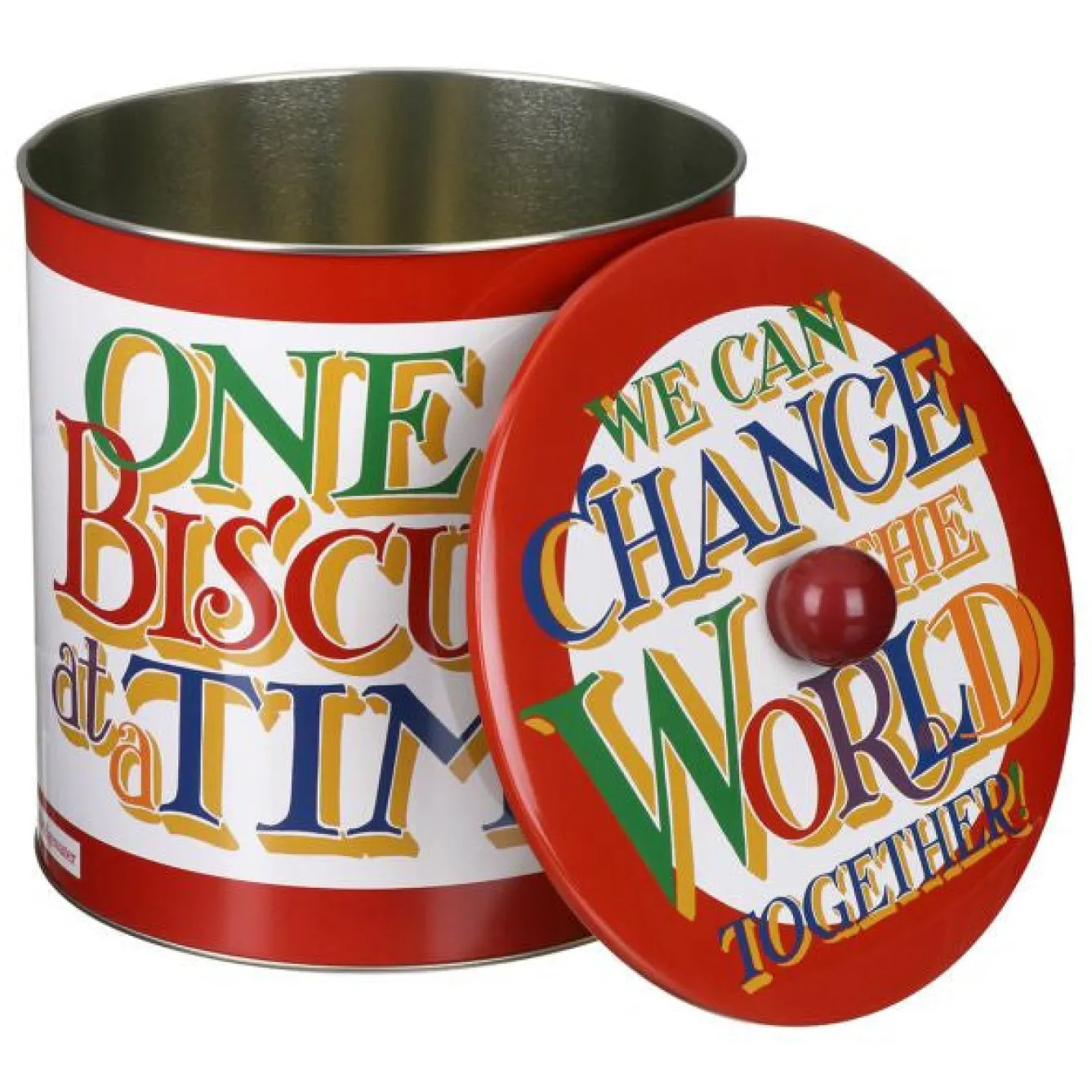 Emma Bridgewater Brighter World Biscuit Barrel- Storage Caddies|Storage