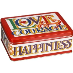 Emma Bridgewater Brighter World Deep Rectangular Tin- Valentine's Day|Novelty