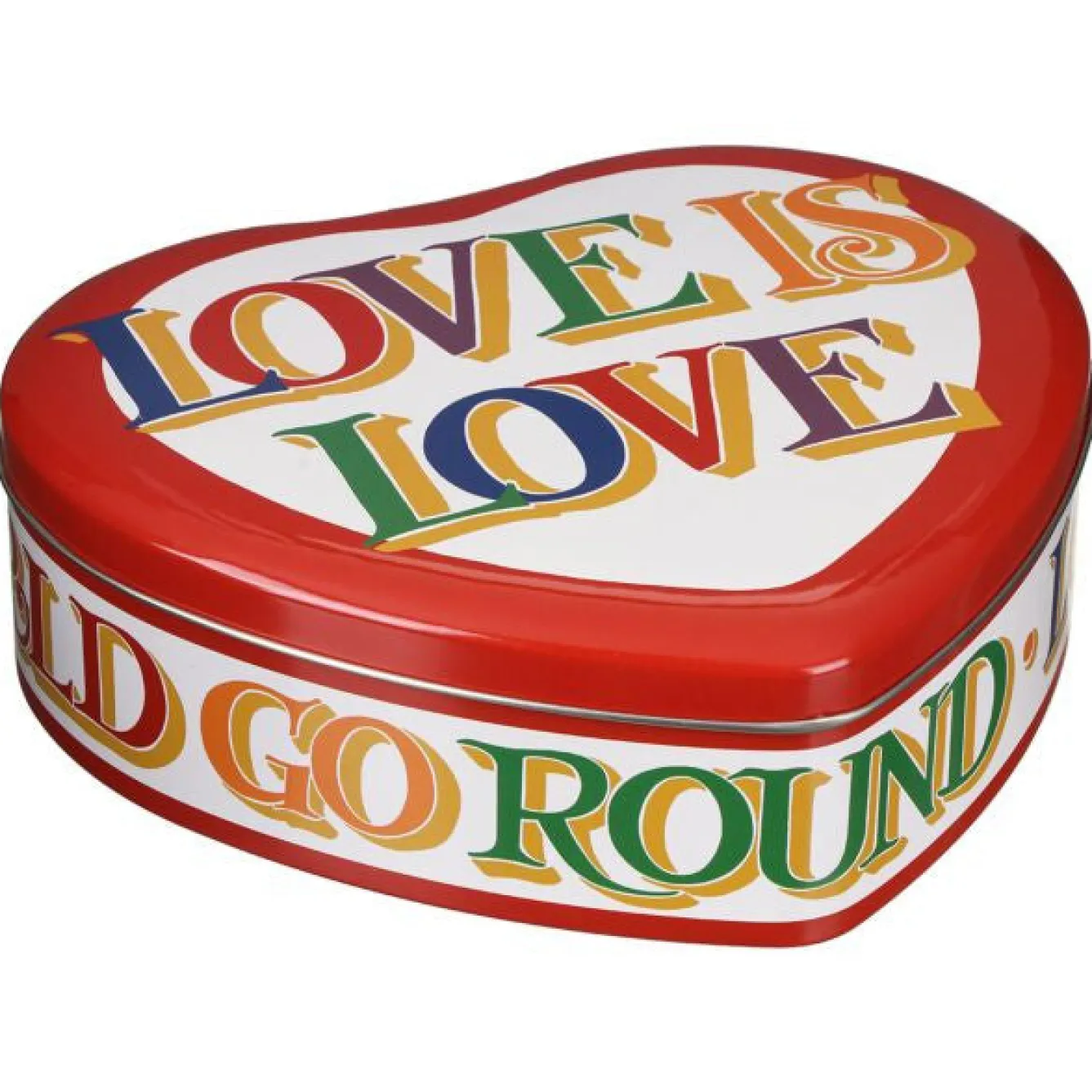 Emma Bridgewater Brighter World Large Heart Tin- Valentine's Day|Novelty
