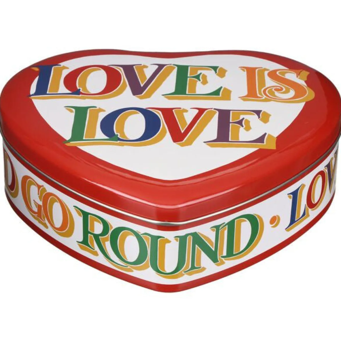 Emma Bridgewater Brighter World Large Heart Tin- Valentine's Day|Novelty