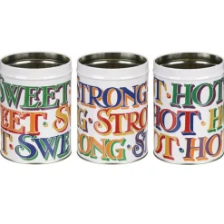 Emma Bridgewater Brighter World Set of 3 Round Caddies- Valentine's Day|Storage Caddies