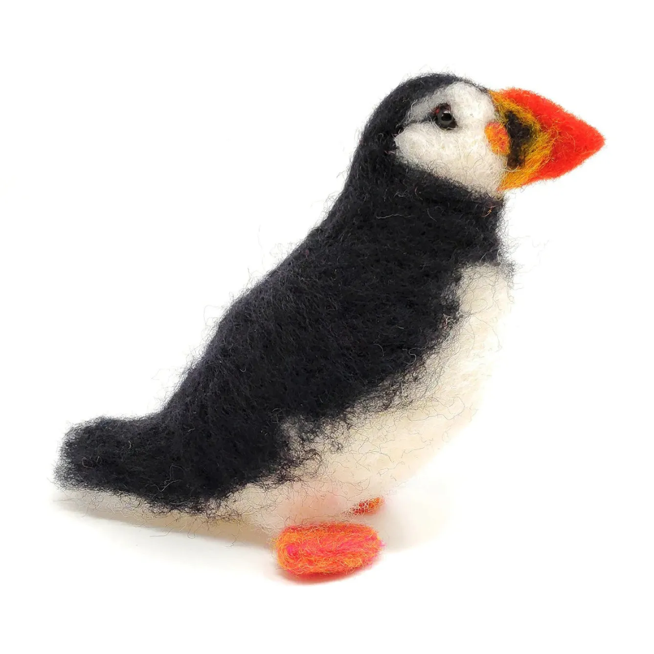 The Crafty Kit Co. British Birds - Atlantic Puffin Needle Felting Kit- Crafts