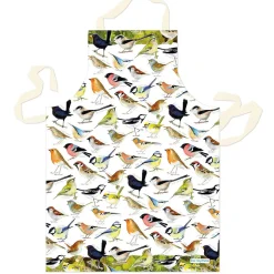 Emma Ball British Birds Cotton Apron- Aprons