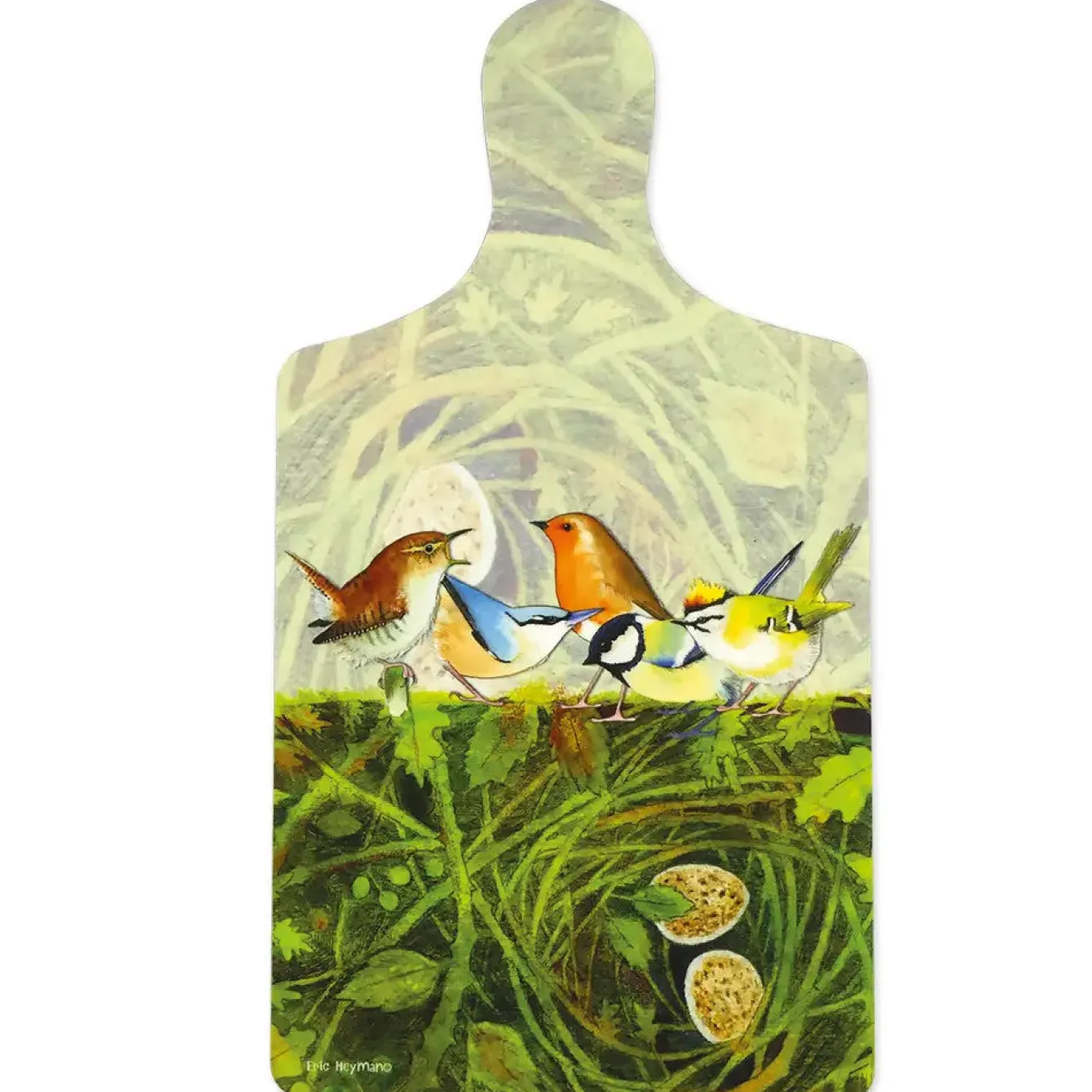 Emma Ball British Birds Large Chopping Board- Kitchenware|Chopping Boards