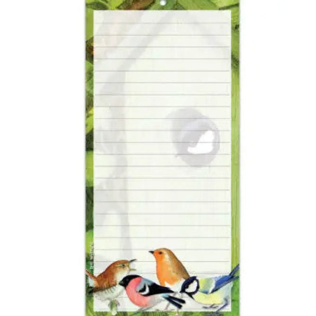 Emma Ball British Birds Lined Magnetic Pad- Stationery
