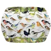 Emma Ball British Birds Melamine Medium Tray- Tea|Trays