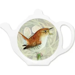 Emma Ball British Bird Wren Tea Bag Tidy- Tea|Melamine