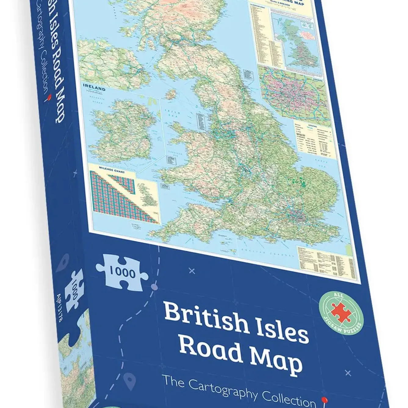 All Jigsaw Puzzles British Isles Road Map 1000 Piece Jigsaw Puzzle- Puzzles|Children