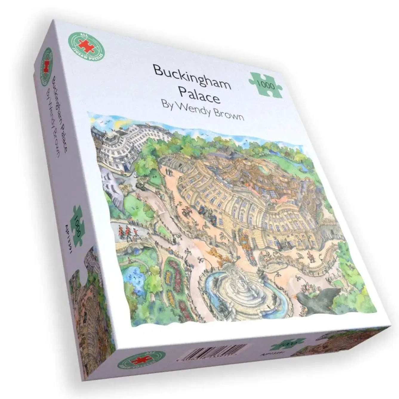 All Jigsaw Puzzles Buckingham Palace by Wendy Brown 1000 Piece Jigsaw Puzzle- Royal|Puzzles
