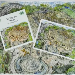 All Jigsaw Puzzles Buckingham Palace by Wendy Brown 1000 Piece Jigsaw Puzzle- Royal|Puzzles