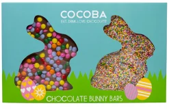 Cocoba Bunny Shaped Easter Chocolate Bar Set- Easter