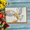 Jen Winnett Bunty the Barn Owl Blank Greetings Eco Card- Greeting Cards