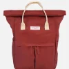 Kind Bag London Burgundy Hackney Medium Backpack- Bags