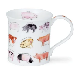 Dunoon Bute Animal Breeds Mug- Animals|Animals